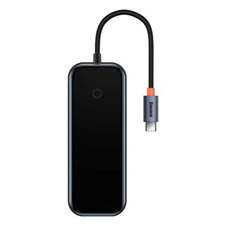 Baseus AcmeJoy 7 in 1 Type-C (PD) HUB Adaptör ( 4K HD HDMI * 1 + USB 3.0  * 2 + Type-C (PD) * 1 + SD/TF * 1 )